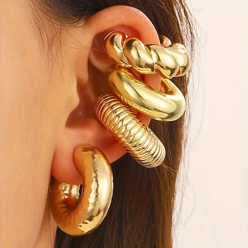Gioviva™ Hollow Clip Earrings