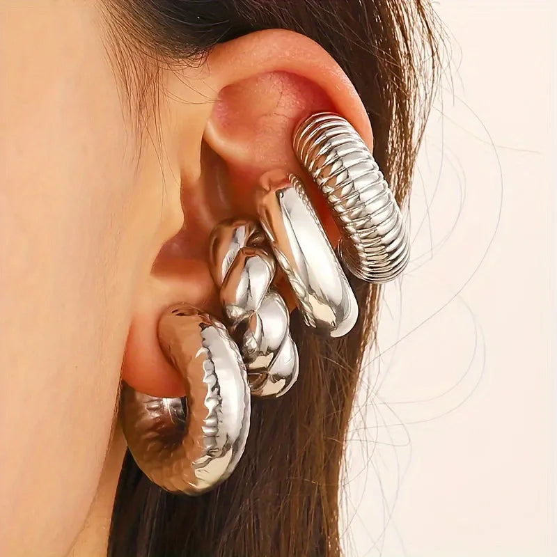 Gioviva™ Hollow Clip Earrings