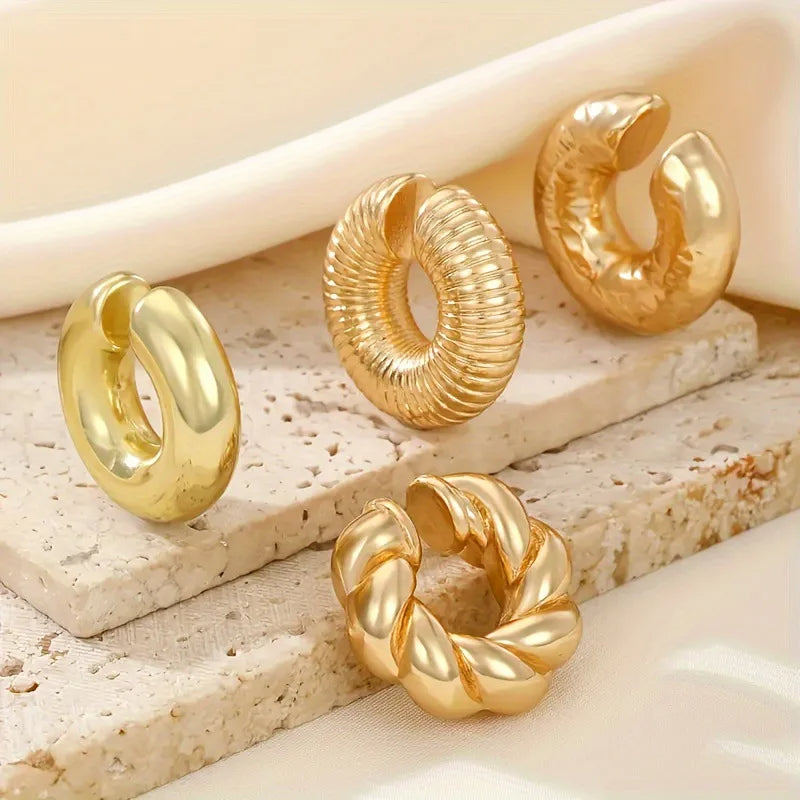 Gioviva™ Hollow Clip Earrings