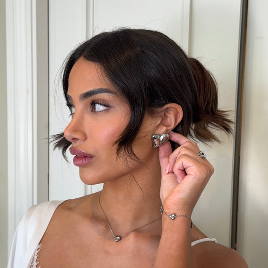 Gioviva™ Bold Hoop Earring - Silver