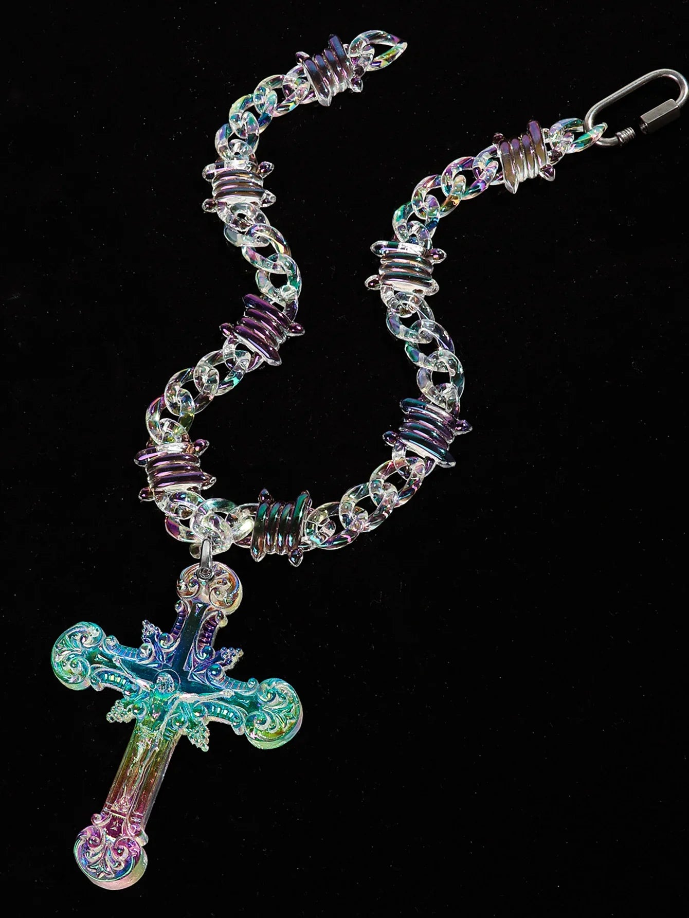 Gioviva™ Iridescent Cross Pendant